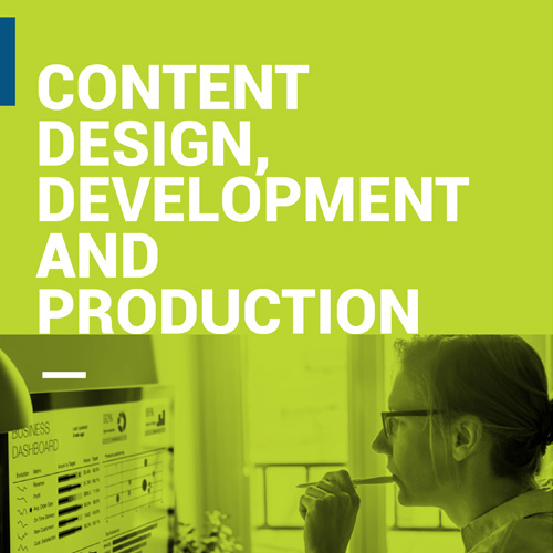 Content Design Development Production
